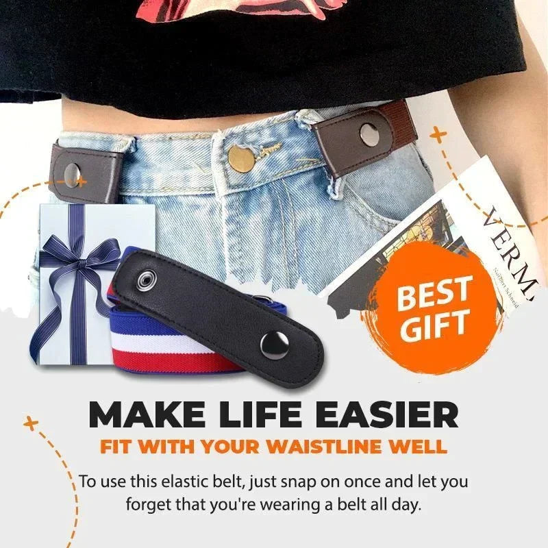 (🔥 Hot Sale- 49% OFF🔥) Buckle-free Invisible Elastic Waist Belts