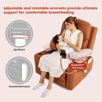 Cozy Comfort with the Ultimate Nursing Recliner Chair