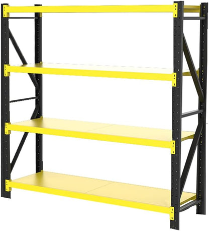 Shelf warehouse storage multi-layer DIY combination thickened shelf display storage heavy-duty load-bearing subway shelf