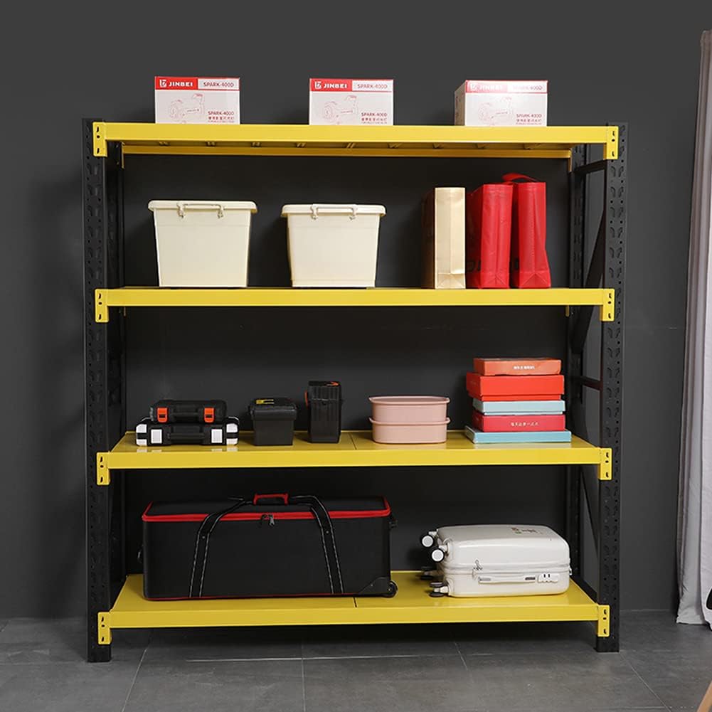 Shelf warehouse storage multi-layer DIY combination thickened shelf display storage heavy-duty load-bearing subway shelf