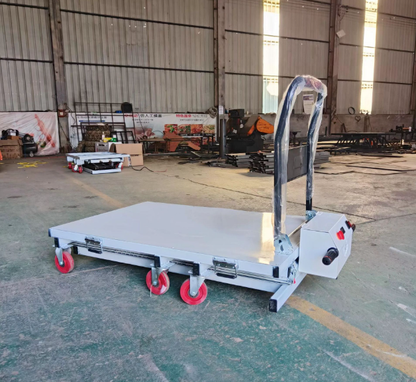 🔥Manufacturer Promotions✨Portable electric hydraulic lifting flatbed handcart